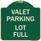 Signmission Valet Parking Lot Full Heavy-Gauge Aluminum Architectural Sign, 18" x 18", G-1818-22764 A-DES-G-1818-22764 - alternate 1